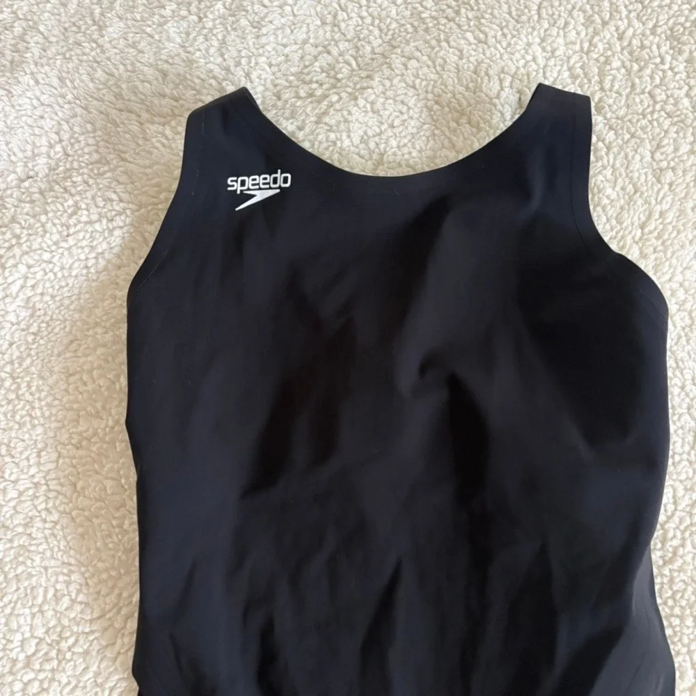 Speedo Kneeskin Fina AQ skinsuit unitard Suit Sports Triathlon skin suit size 24